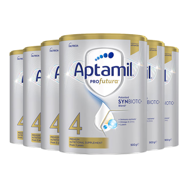 爱他美爱他美澳洲版爱他美澳爱白金版婴幼儿奶粉 4罐装 澳爱4段4罐 900g