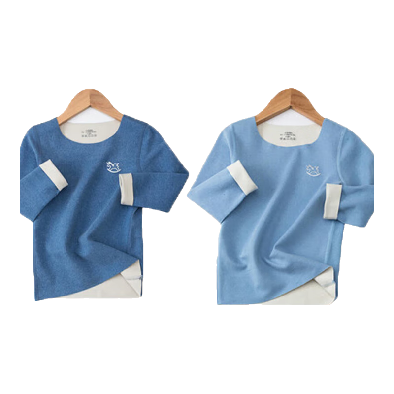 北极绒儿童保暖内衣套装无痕发热加绒德加厚秋冬宝宝男女大童秋衣秋裤 160身高145-160cm，70-90斤