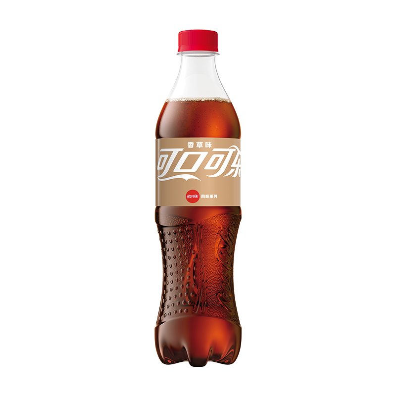 可口可乐（Coca-Cola）香草可乐  香草味可乐  含糖可乐  500ml*12瓶 整箱