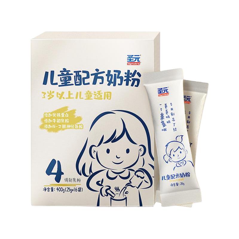 Synutra 圣元 优博乳铁蛋白儿童配方奶粉4段（适用于3岁以上孩童）400g
