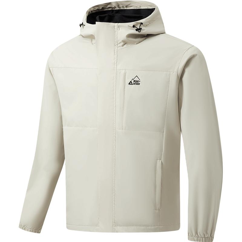 PEAK 匹克 轻户外系列摇粒风衣防风保暖男士开衫外套