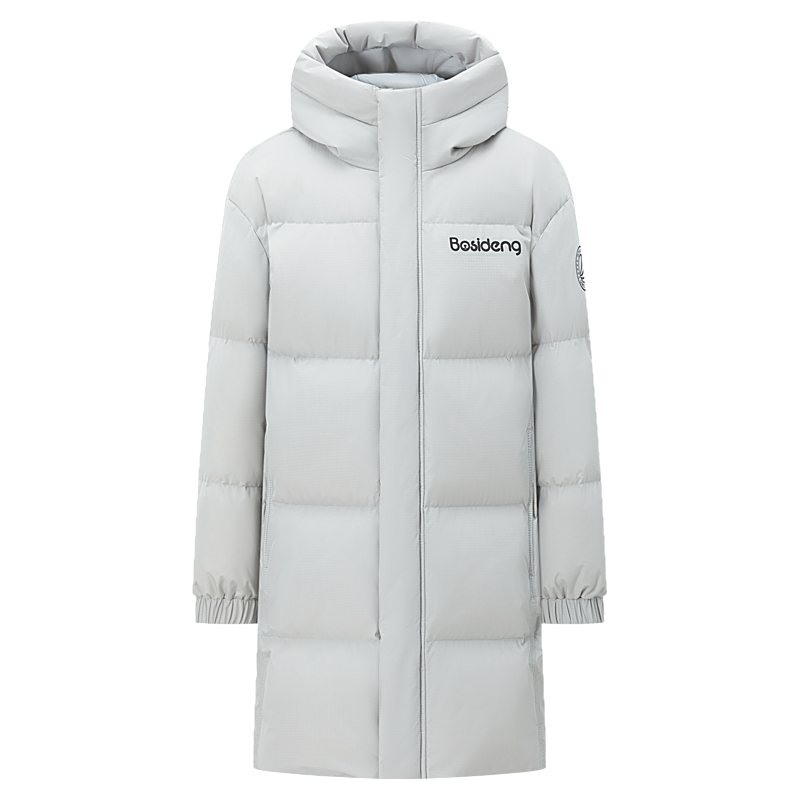波司登秋冬季儿童羽绒服男女中长款5A抗菌四防90绒连帽外套T40143920DS