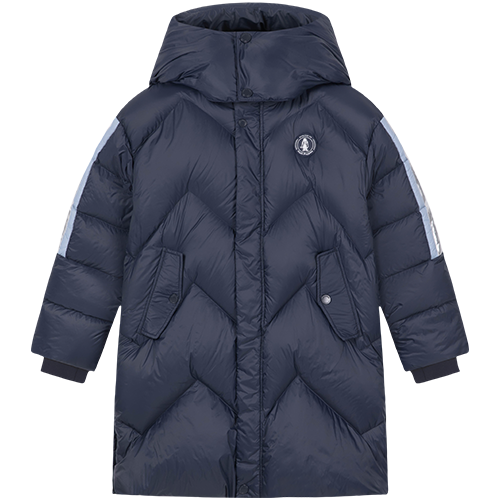  Hush Puppies/暇步士 抑菌 儿童羽绒服  120（新批次充绒量134g） 藏蓝（新批次）