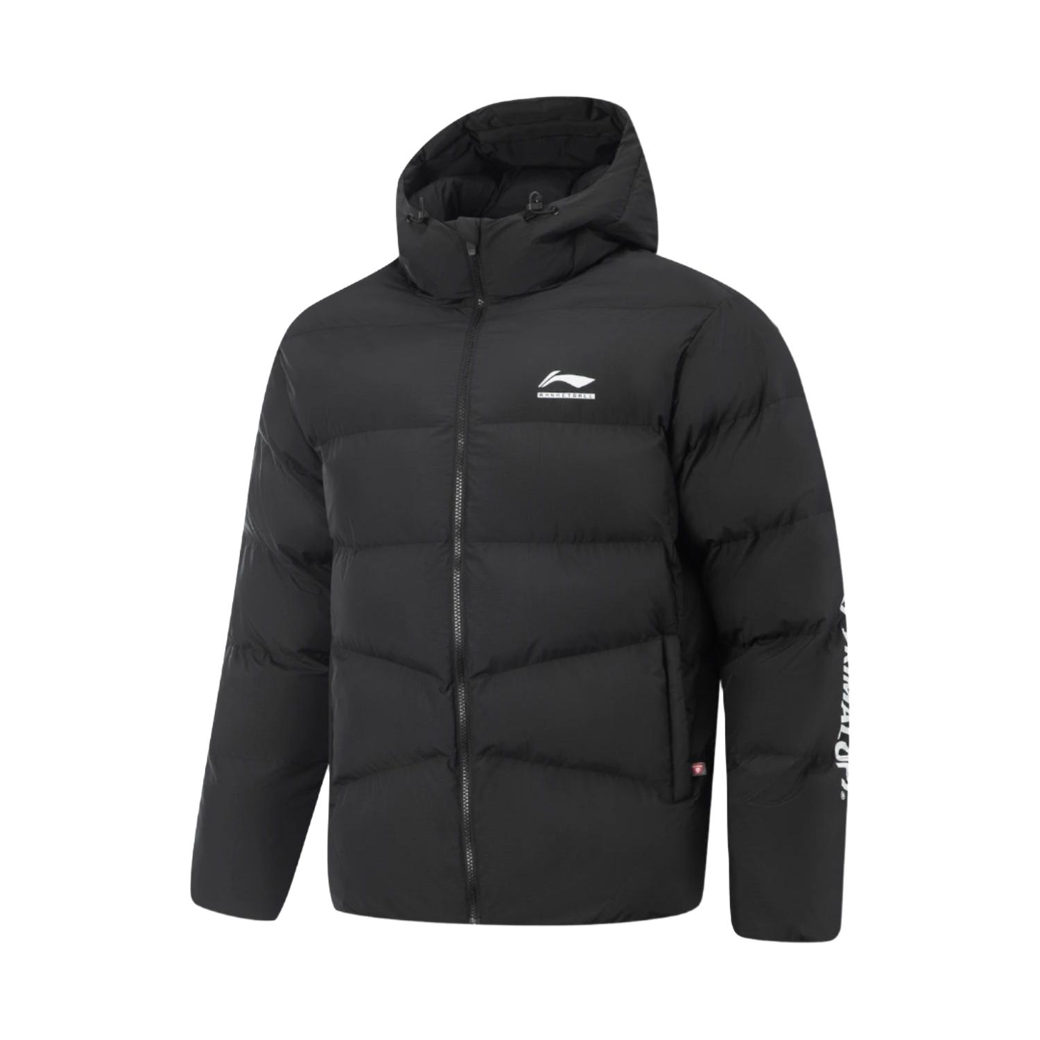 李宁 LI-NING短棉服男子2025秋冬新款时尚休闲百搭保暖运动外套AJMV069