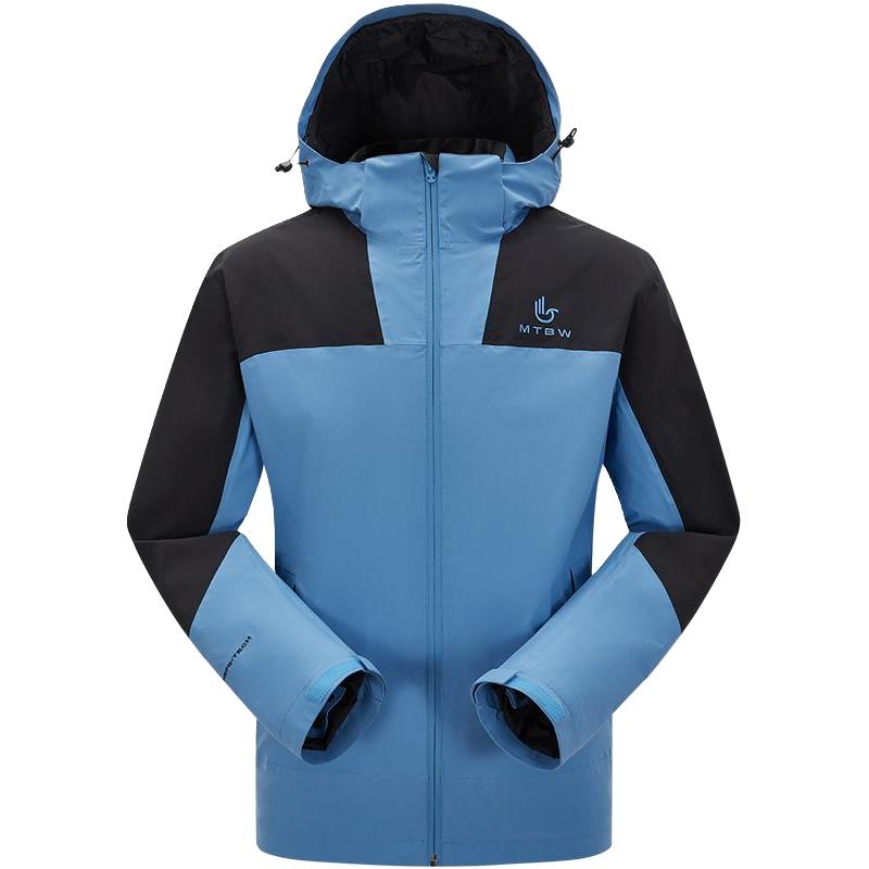 【冲锋衣合辑】美特斯邦威冲锋衣男女同款户外三防外套上衣男