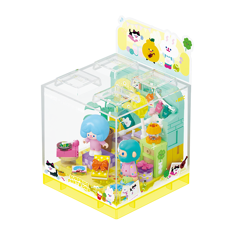 AREAX X砖区 寻找独角兽悠闲夏日系列 派对日 BOB与RICO