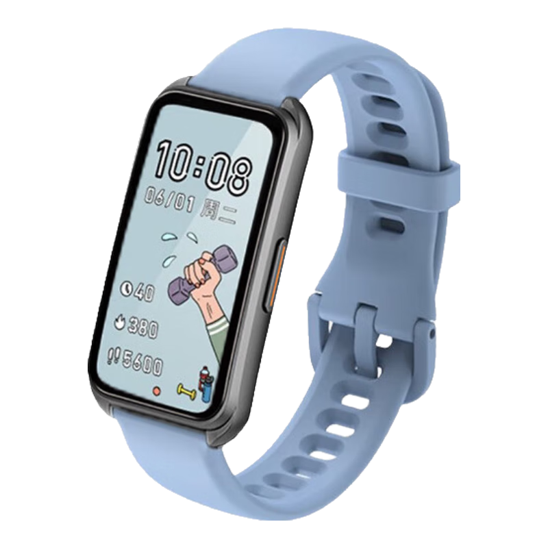 Keep手环B4智能运动手环14天长续航课程跟练血氧监测仪离线支付心率睡眠防水闹钟天气礼物 【组合搭配】B4黑色+表带