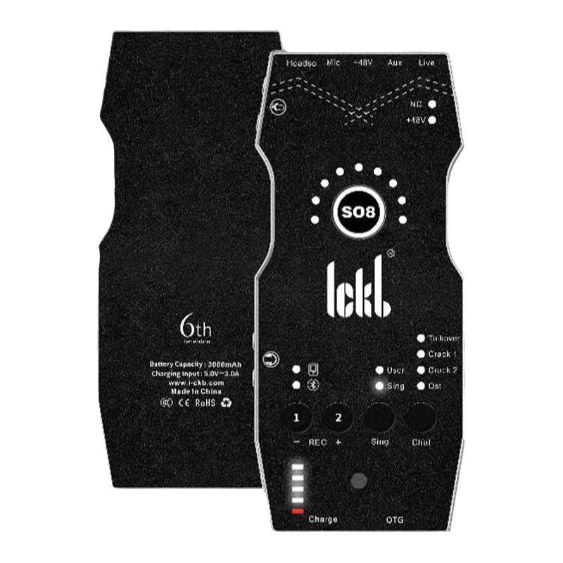 ickb so8手机声卡第六代 唱歌直播话筒录音外置全套设备6代
