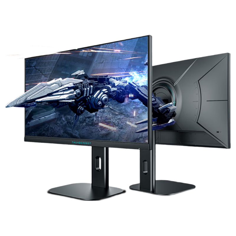 雷神银翼420Hz原生400 FastIPS硬件低蓝光0.5msHDR450nit升降旋转电脑电竞显示器ZF25F400L