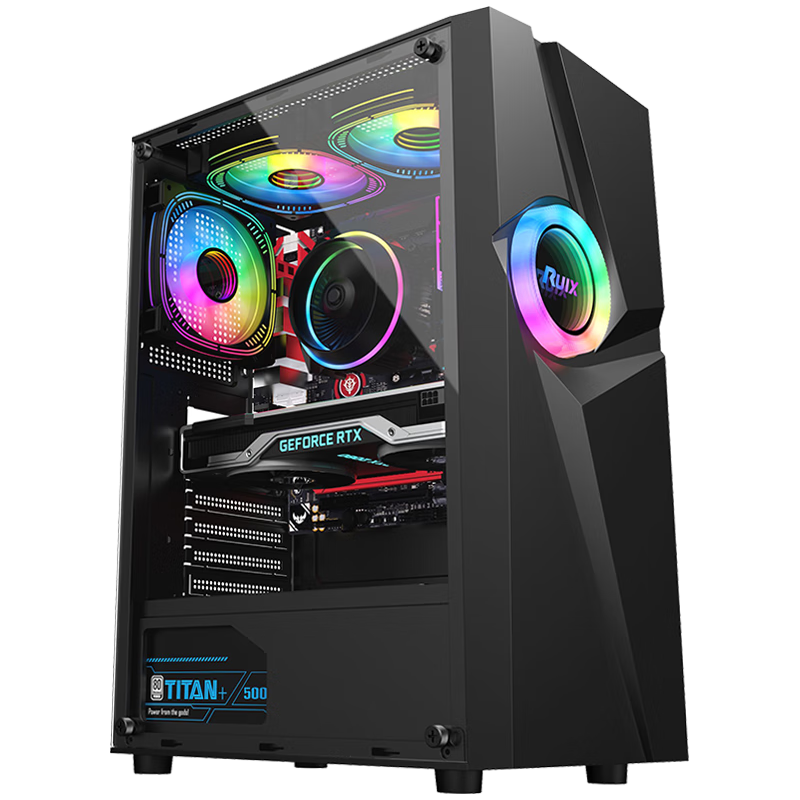 硕扬 13代i5 13400F/RTX30系列独显设计师电竞游戏台式机组装电脑主机全套DIY组装整机