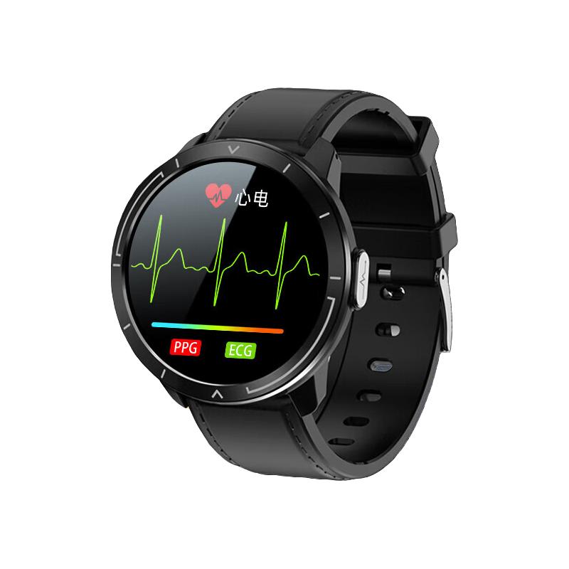 Newmine 纽曼 W3S智能手环 远程健康监测心率异常报警血氧血压心电图健康数据男表蓝牙电话