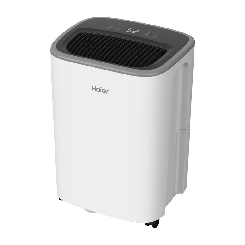 Haier 海尔 除湿机除湿器\/抽湿机家用室内卧室地下室小型双向定时防潮快速干衣功能 CF12-KAE白色