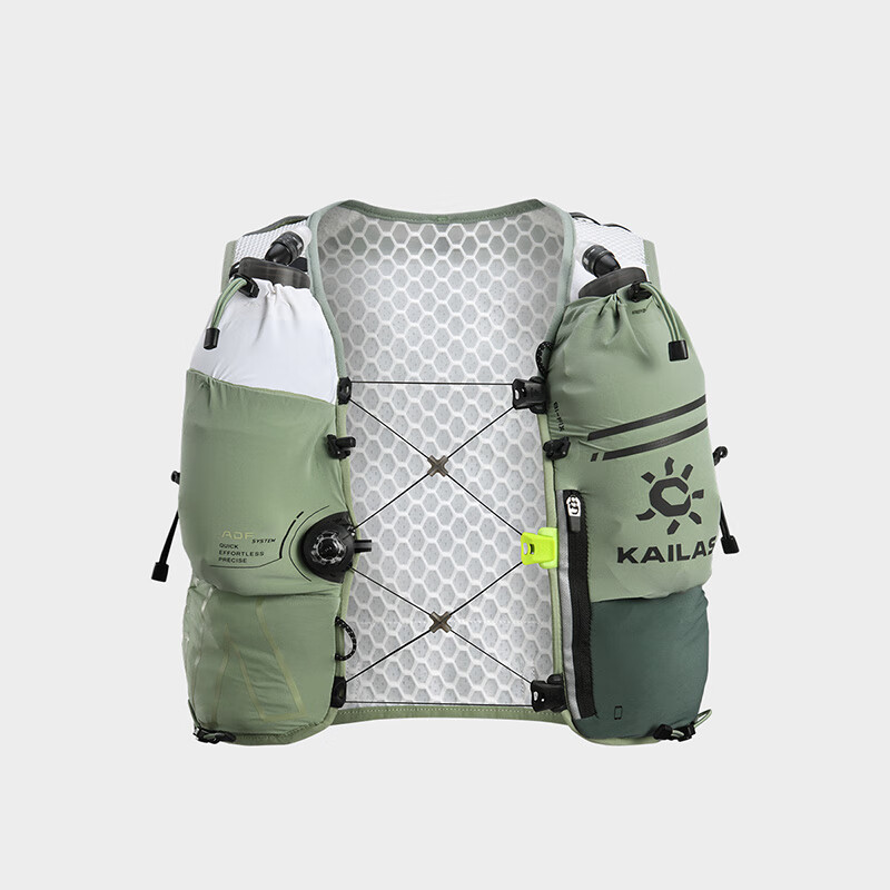 KAILAS凯乐石FUGA AIR8 Ⅳ跑山包轻量透气耐磨户外越野跑步装备 无花果绿 M