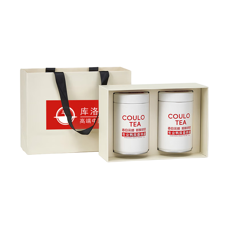 库洛茶尊享礼盒装 高山特级春茶鸭屎香茶礼凤凰单丛茶潮州特产礼盒 尊享礼盒装