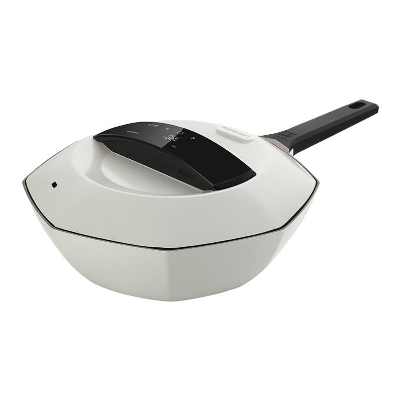 【重磅】卡特马克八角智能不粘锅家用炒菜锅无涂层纯钛炒锅