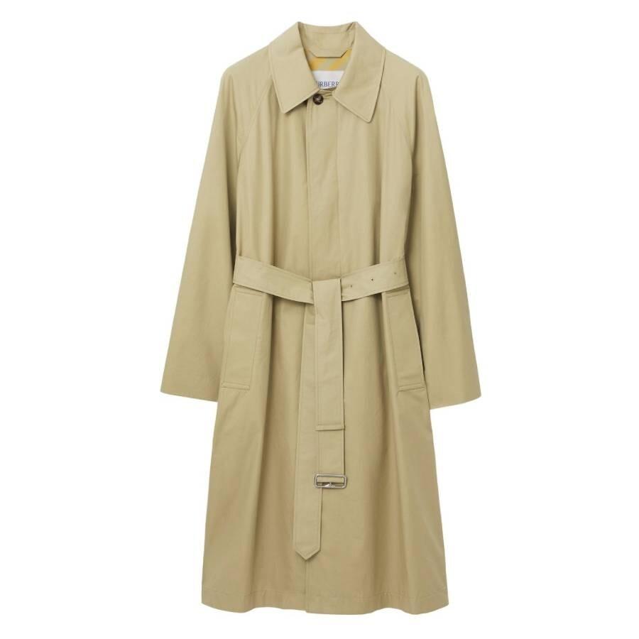 Burberrry Long Gabardine Bradford Car Coat