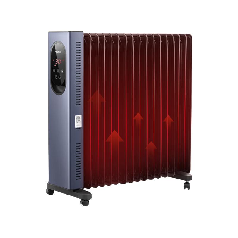 格力电油汀石墨烯取暖器电暖器家用电热油丁暖气片家用大面积油汀