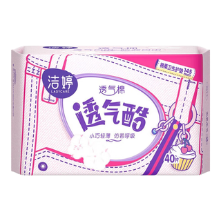  LADYCARE/洁婷 超薄透气 女士卫生巾  14.5cm*80片 145mm