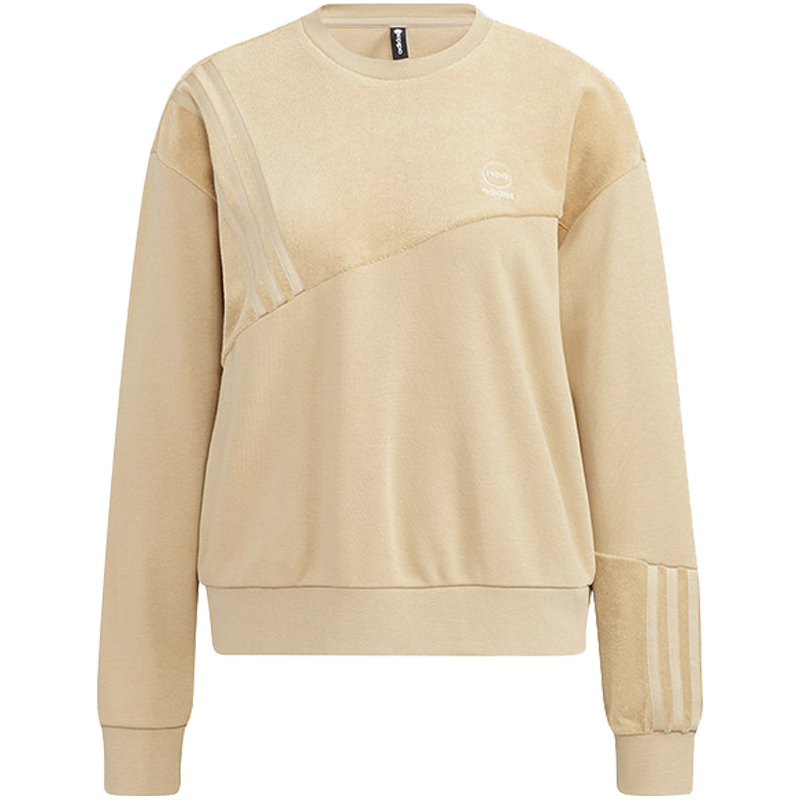 adidas NEO W VBE SWEAT1女士舒适透气运动休闲圆领卫衣