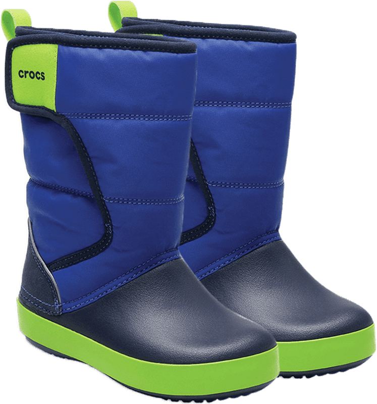 卡骆驰童鞋 儿童冬季女童雪地洛基男童中筒棉靴