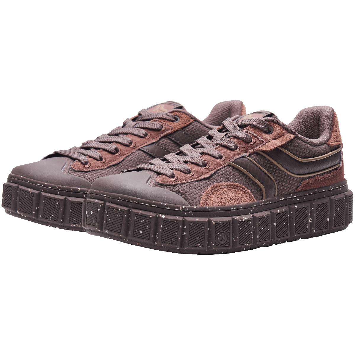 XTEP特步秋冬板鞋男鞋厚底增高休闲鞋运动鞋女鞋子软弹平底鞋革面