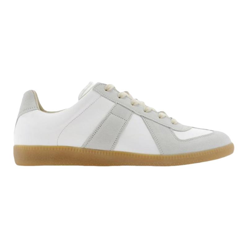 Maison Margiela 88vip欧洲直邮Maison Margiela梅森马吉拉男士白色系绳休闲鞋舒适简约