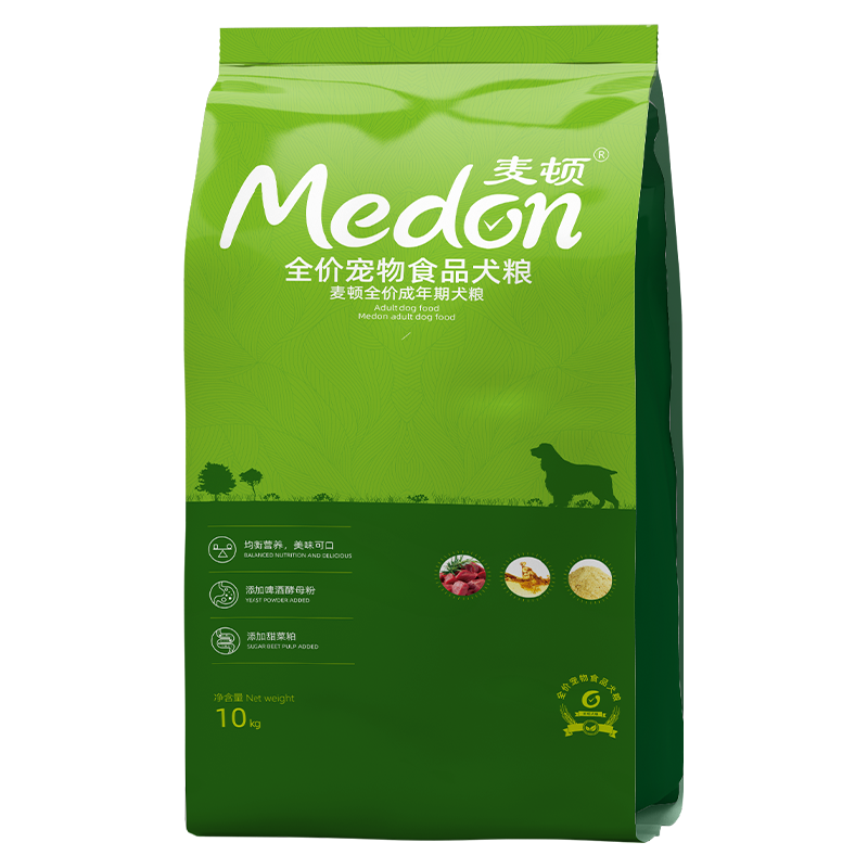 medon 麦顿 狗粮通用 成犬 20斤
