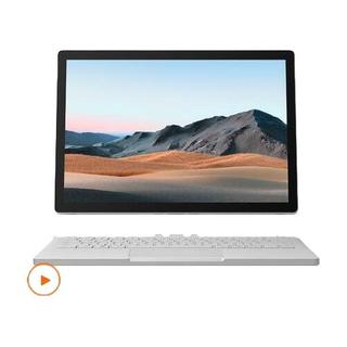 Microsoft 微软 Surface Book 3 13.5英寸 二合一轻薄本 银色(酷睿i7-1065G7、核芯显卡、32GB、512GB SSD、3K）