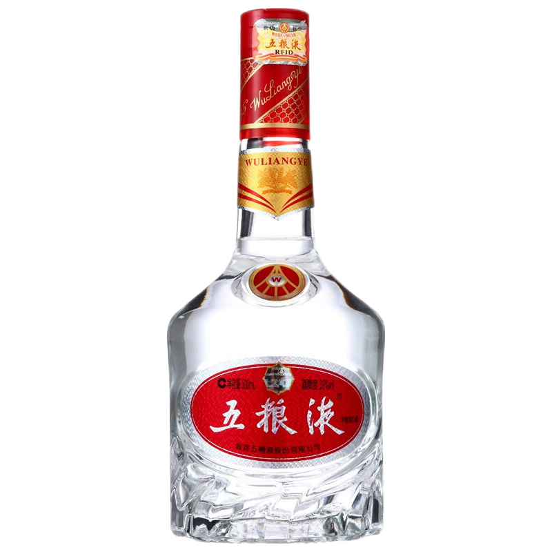 WULIANGYE 五粮液 52度 500ml 浓香型白酒 经典（鼓型瓶201）单瓶装