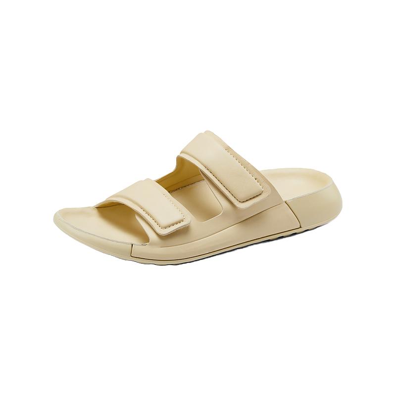 ecco 爱步 运动拖鞋女 倪妮同款2023新款一字凉鞋勃肯鞋 科摩206843