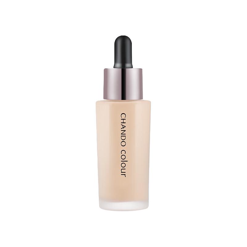 CHANDO 自然堂 致润精华小滴管粉底液 #02柔粉色 30ml