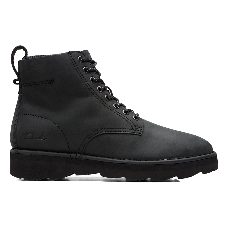 其乐早秋男靴英伦风复古舒适百搭男士时尚休闲短筒靴工装靴