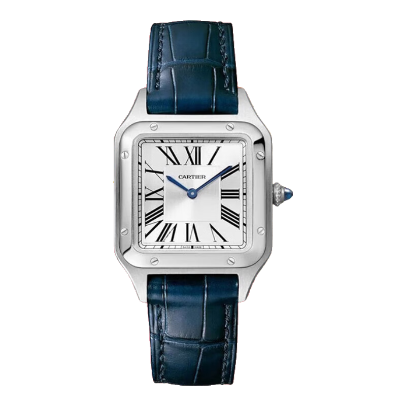 Cartier 卡地亚 SANTOS-DUMONT腕表系列 27.5毫米石英腕表 WSSA0023