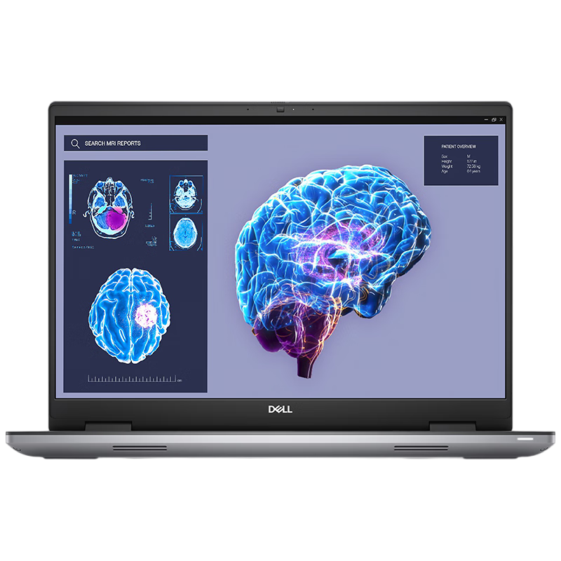 DELL 戴尔 Precision 7760 17.3英寸 移动工作站 银色(酷睿i7-11800H、RTX A3000 6G、64GB、1TB SSD）