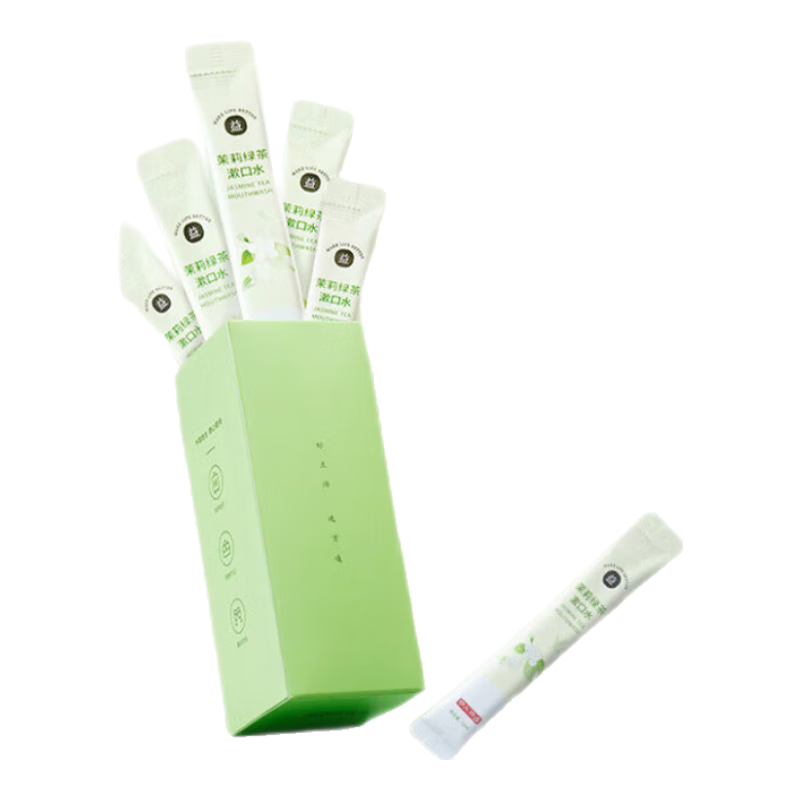 京东京造 茉莉绿茶漱口水 茉莉绿茶20支