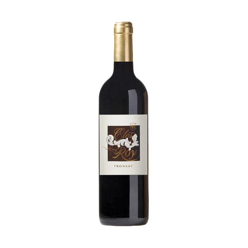 乐忘尘Clos du Roy 罗伊庄园法国Fronsac优质梅洛混酿2016年干红葡萄酒