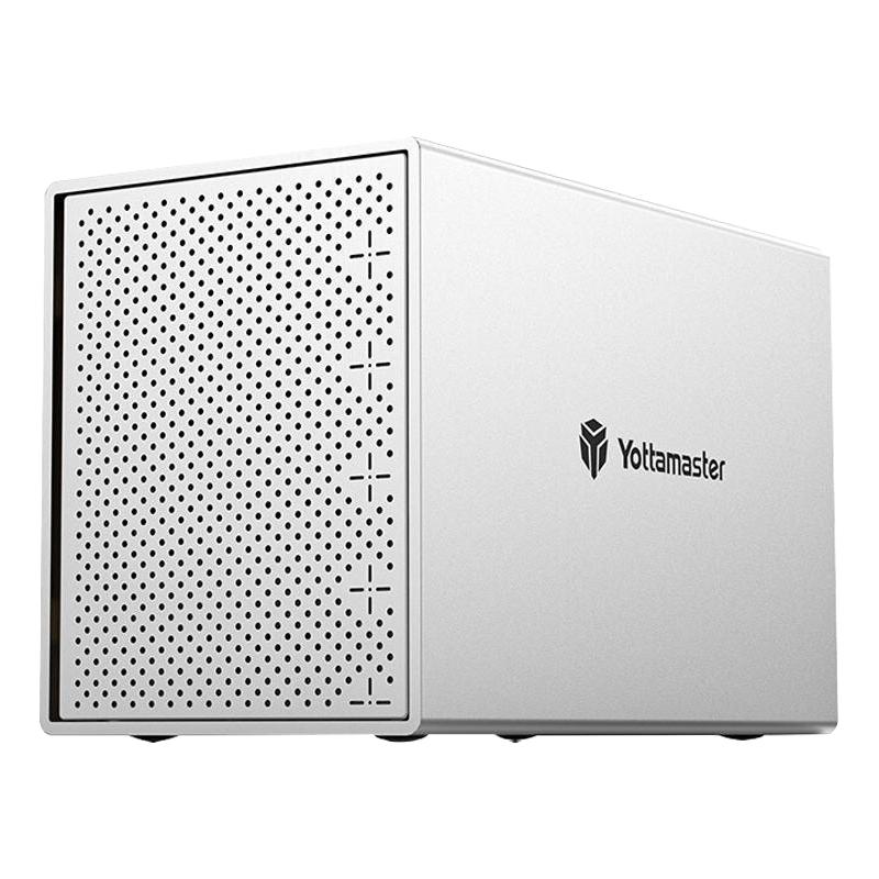 尤达大师台式电脑机械硬盘外接盒3.5寸硬盘柜多盘位SATA磁盘储存