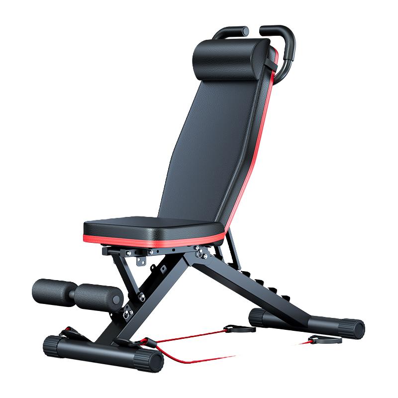 ADKING 艾得凯 哑铃凳卧推男士仰卧起坐辅助器家用健身椅多功能运动器材专业椅子