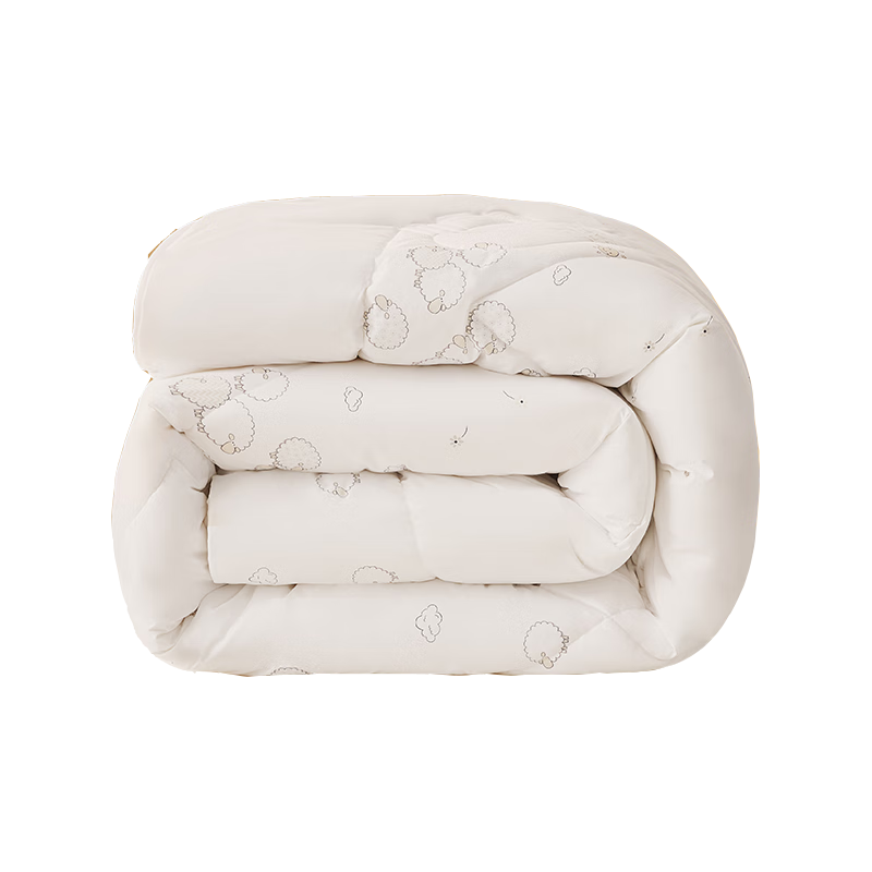 BEYOND 博洋 家纺 绵茹A类抑菌100%澳洲进口羊毛被 冬被子 6.4斤200*230cm