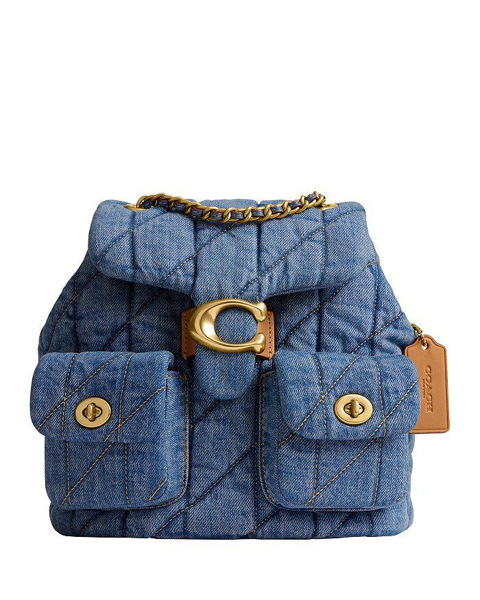 Tabby Backpack with Quilting