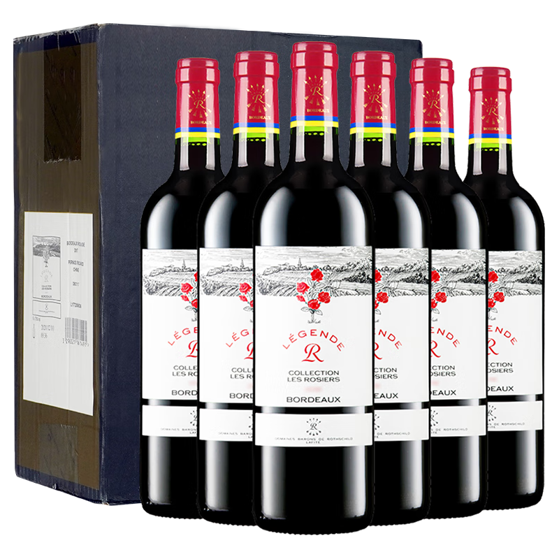 Légende 拉菲传奇 经典玫瑰 波尔多干型红葡萄酒