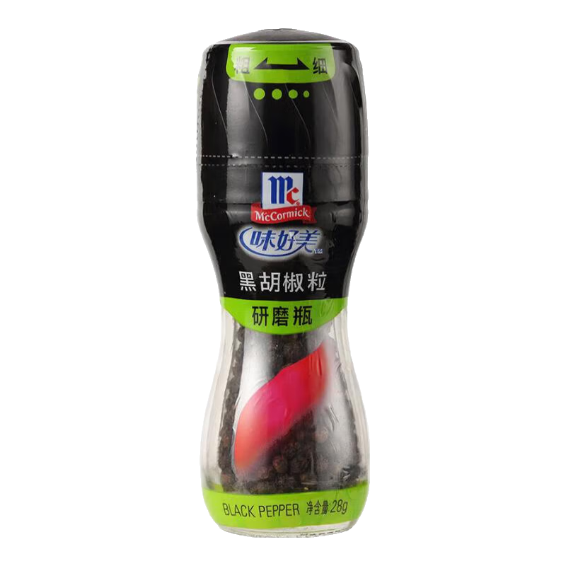 McCormick 味好美 黑胡椒粒 28g 研磨瓶