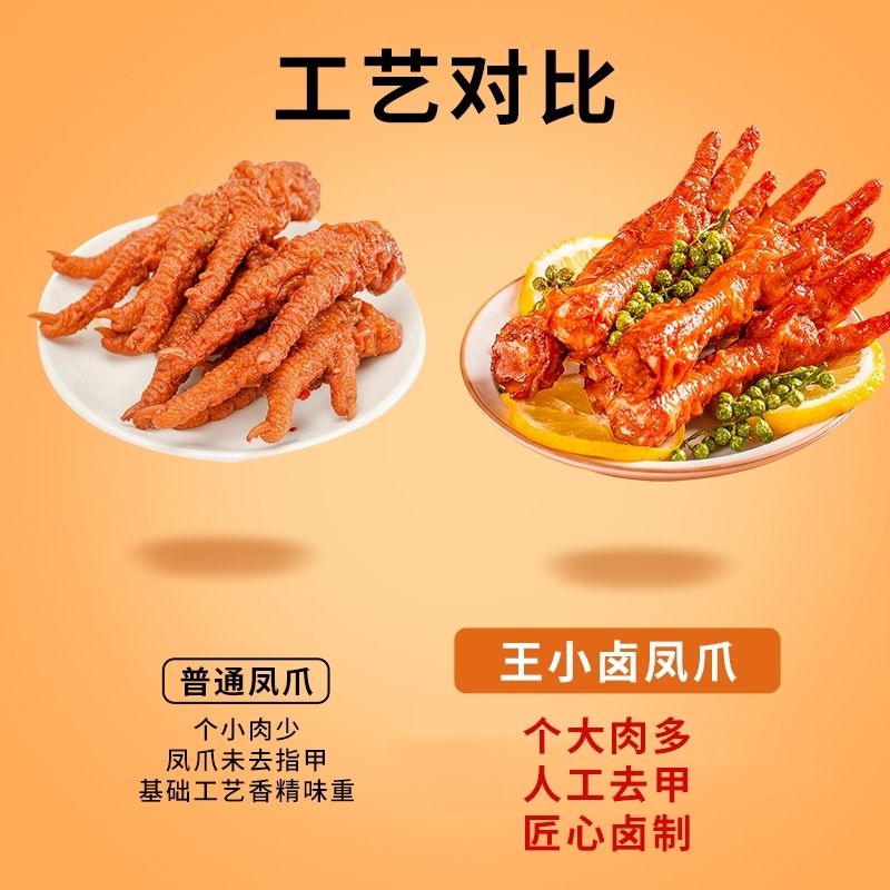  王小卤 即食 卤味零食
