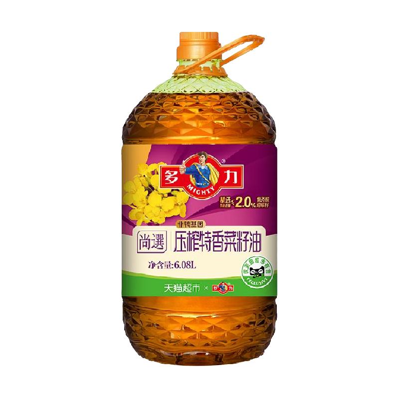 MIGHTY 多力 压榨特香菜籽油6.08L