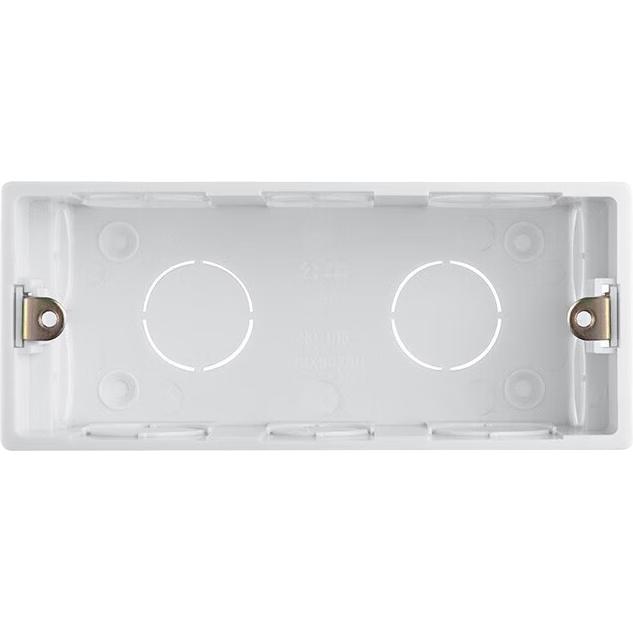 BULL 公牛 插座开关 118型暗盒 3位底盒布线盒 H15（配156mm面板)