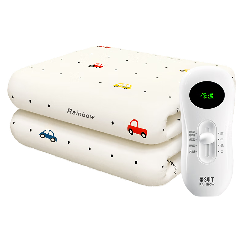 rainbow 彩虹莱妃尔 1216AA-C 除螨电热毯 150*120cm