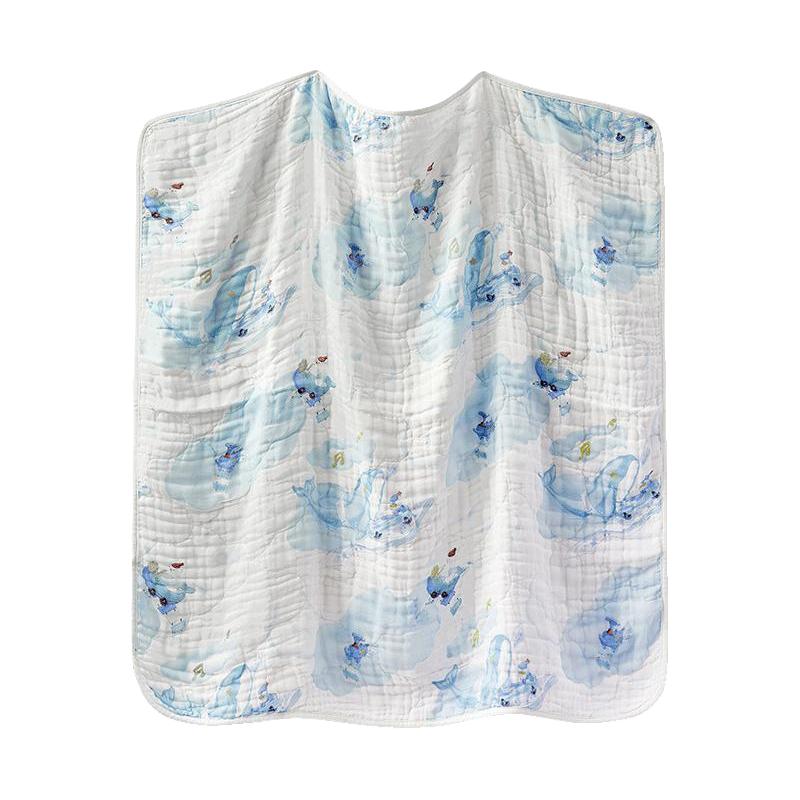 babycare abycare 婴儿浴巾新生儿童宝宝盖毯毛巾泡泡纱布超柔吸水纱布巾