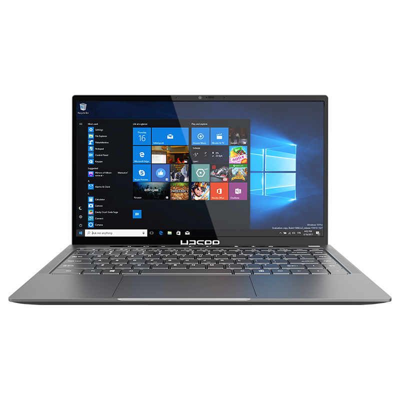 Hasee 神舟 优雅 X4-2020G1 六代酷睿版 14.0英寸 轻薄本 灰色（酷睿i3-6157U、核芯显卡、8GB、256GB SSD、1080P、IPS、60Hz）