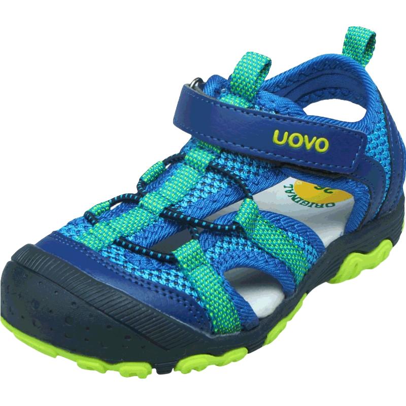 UOVO 优沃 儿童凉鞋2020新款男童凉鞋夏季包头宝宝沙滩鞋中小童童鞋潮
