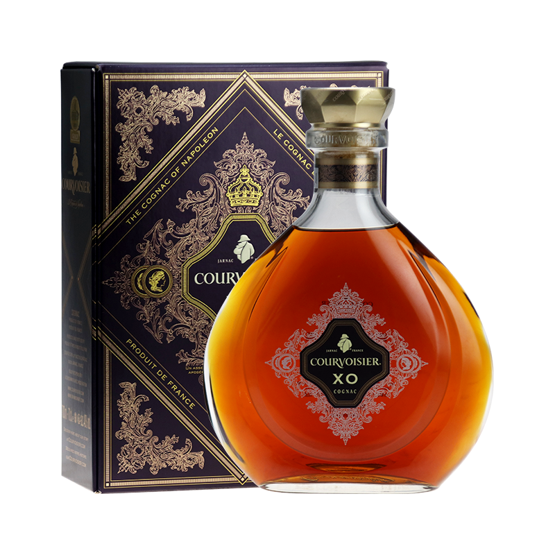 拿破仑 COURVOISIER plus：馥华诗 白兰地拿破仑 COURVOISIER XO 礼盒装 700ML